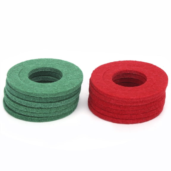 Ymiko Battery Corrosion Pad,12pcs Battery Terminal Washer 6Red 6Green Protector Cable Mat,Battery Terminal Washer