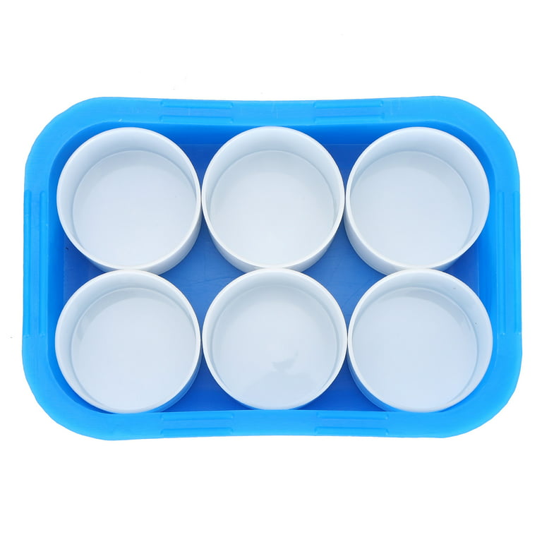 Ymiko Paint Mixing Cups,6pcs Paint Mixing Cups Container Plastic Watercolor  Containers For Mixing Paint,Painting Supplies