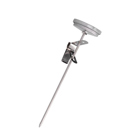 Ymiko Thermometer For Cooking,Cooking Thermometer For Liquids,Stainless Steel Frying Thermometer Milk Tea Coffee Fryer High Temperature Thermostat For Turkey BBQ Grill