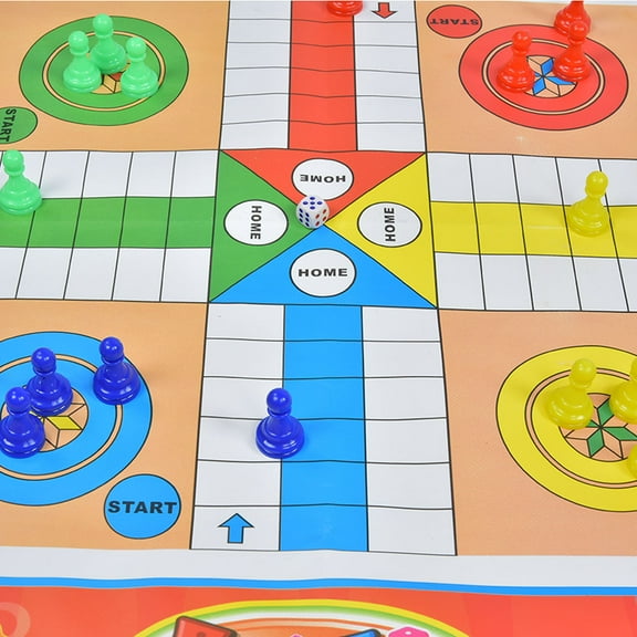 Ymiko Wear-Resistant Ludo Game, Board Game, For All Ages For Kids