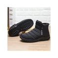 thumbnail image 1 of Ymiytan Men's Winter Warm Boots Slip on Snow Ankle Boots Lightweight Outdoor Shoes, 1 of 4