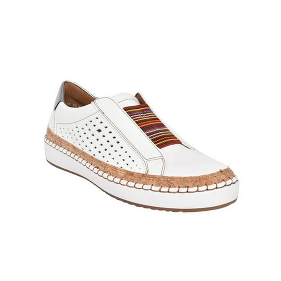 Ymiytan Womens Causal Loafers Shoes Comfort Slip On Flat Sneaker White 11