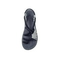 thumbnail image 1 of Ymiytan Womens Ladies Sandals Ring Toe Summer Low Wedge Sandals Ankle Strap Comfy Shoes, 1 of 5