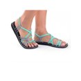 thumbnail image 1 of Ymiytan Womens Ladies Sandals Ring Toe Summer Low Wedge Sandals Ankle Strap Comfy Shoes, 1 of 4