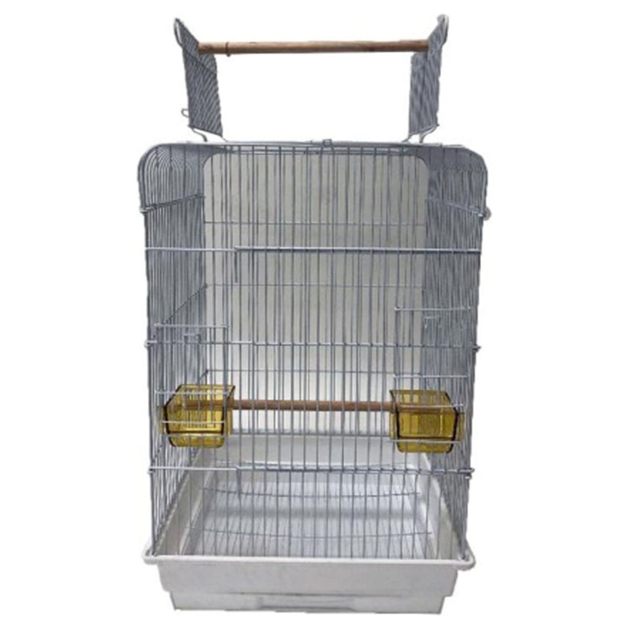 Ymlgroup 3 by 4" Bar Spacing Open Top Small Parrot Cage - 18"x18x27 ...