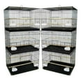 thumbnail image 1 of Ymlgroup Lot of 6 Small Breeding Cages, Black, 1 of 2