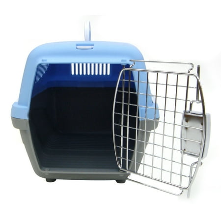 Ymlgroup Small Plastic Carrier for Small Animal, Blue