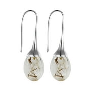 Ymller Water Drop Dandelion Earrings Personality Simple Female Earrings Temperament Ear Hook Deals Of The Day Clearance Prime Womens
