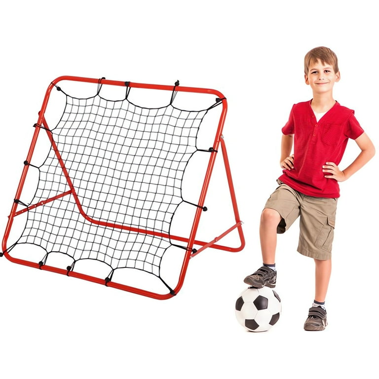 Ymokee 39.4 x 40.3 inch Baseball and Softball Rebounder Net Outdoor Training Exercise Tennis Football Soccer Rebounder Net as Gift