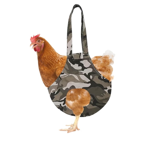 Ympkerial Chicken Hen Carrier Sling Bag with Handle for Poultry Rooster Travel Driving Transport Adjustable Secure Fit Catching Medic Accessory