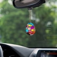 thumbnail image 1 of Ympkerial Christian Easter Decor Set with He Is Risen Design Contains Egg Ornaments Suncatchers for Windows and Hanging Decorations, 1 of 9