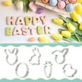 thumbnail image 1 of Ympkerial Cookie Cutter - Spring and Easter Baking Kit with Chick Shapes Stainless Steel Holiday Biscuit Molds Variety Pack for Decorating, 1 of 9