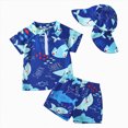 thumbnail image 1 of Ymyiu Baby Bathing Suit Boy Newborn Baby Swimsuit Set Swim Long Sleeve UPF 50+ Swim Shirt for Swim Lesson and Pool 2T 3T (Blue,2-3 Years), 1 of 4
