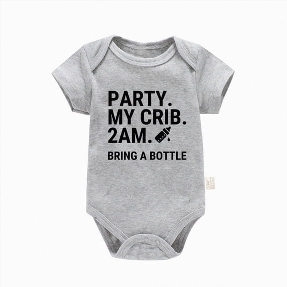 Ymyiu Baby Bodysuits Baby Girls Bodysuit Summer Sleeveless Bodysuits One Piece Clothes Outfits for Newborn Infant 12 18 Months (Grey,12-18 Months)