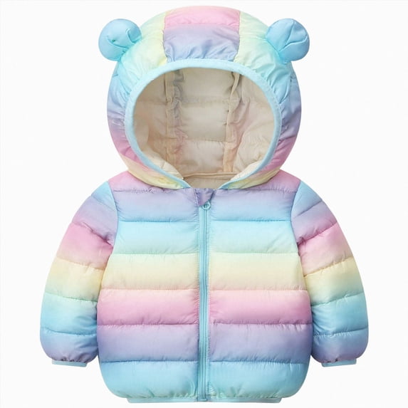 Ymyiu Baby Coat Boys Jacket Hooded Fleece Lined Zip-Up Hoodies Coat for Kids Warm Lined Various Pockets and Color Winter Coat for Boys Girls Suitable for School 4T 5T(Multicolour, 4-5 Years)