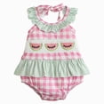 thumbnail image 1 of Ymyiu Baby Girl Newborn Bodysuit Sleepers Bodysuit for Baby Funny Infant Girl Boy Bodysuits Newborn Clothes 3 6 Months (Pink,3-6 Months), 1 of 7
