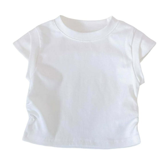 Ymyiu Baby Girl T Shirts Birthday T-Shirt Girls Sassy Kids Party Tee Sweet Baby Toddler Clothes 4T 5T(White, 4-5 Years)