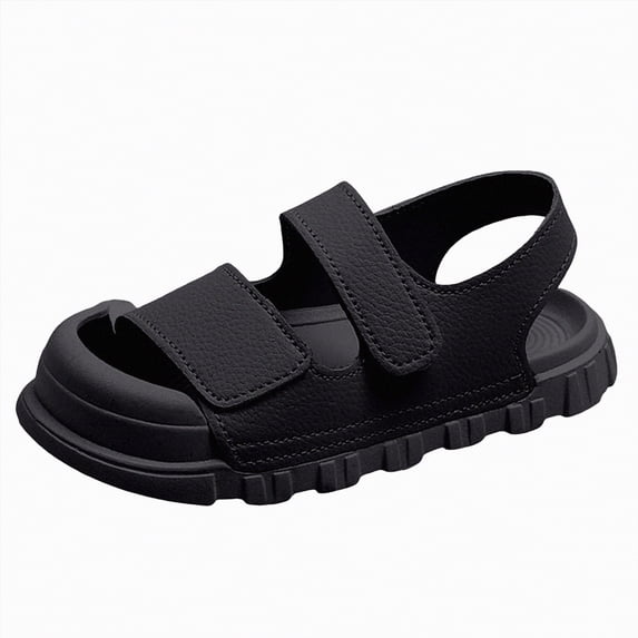 Ymyiu Baby Sandals Girl Girl's Bows Square Toe Sandals Casual Summer Flat Sandal Size 9.5 (Black,Toddler 9.5)