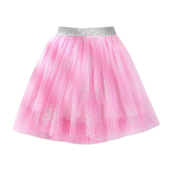 Ymyiu Baby Tutu Skirt Layered Tulle Tutu Skirt for Girls Ballet Dressing Up Kid Tutu Skirt 2T 3T (Light Pink,2-3 Years)
