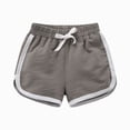 thumbnail image 1 of Ymyiu Biker Shorts for Girls Kids Toddler Boys Girls Shorts Elastic Waist Elastic Waist Shorts Pants Bottoms 2T 3T (Grey,2-3 Years), 1 of 5