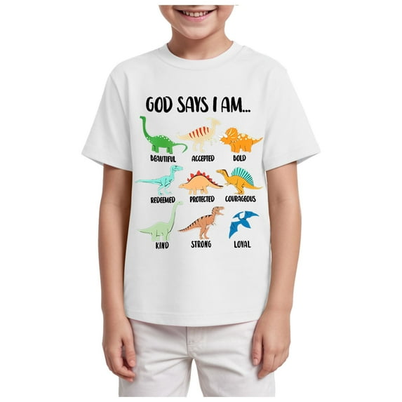 Ymyiu Birthday Shirt Boy Baby Boy T-Shirt Clothes Short Sleeve Checkered Letter Shirt Tops Size 11-12 Years,(White 11-12 Years)