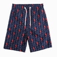 thumbnail image 1 of Ymyiu Boys Bathing Suits Boys Swim Trunks Toddler Broad Swim Shorts Quick Dry Kids Swim Bathing Suit Boys Swim Size 14-16 Years (Dark Blue,14-16 Years), 1 of 9