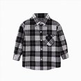 thumbnail image 1 of Ymyiu Boys Shirts Boys' Cotton Dress Shirt Long Sleeve Casual School Uniform Woven Button Down Shirt 5T 6T(White, 5-6 Years), 1 of 1