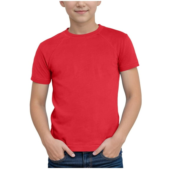 Ymyiu Boys Tie Dye Shirt Toddler Boy Girl T-Shirts Shirts for Kids Funny Letter Tee Tops Size 8-9 Years,(Red 8-9 Years)
