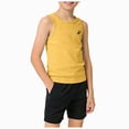 thumbnail image 1 of Ymyiu Boys Undershirt Tank Tops Toddler Sleeveless Tank Tops Summer Casual Vest Shirts Basic Tees for Basketball Sport Daily Wear Size 7-8 Years(Yellow, 7-8 Years), 1 of 8