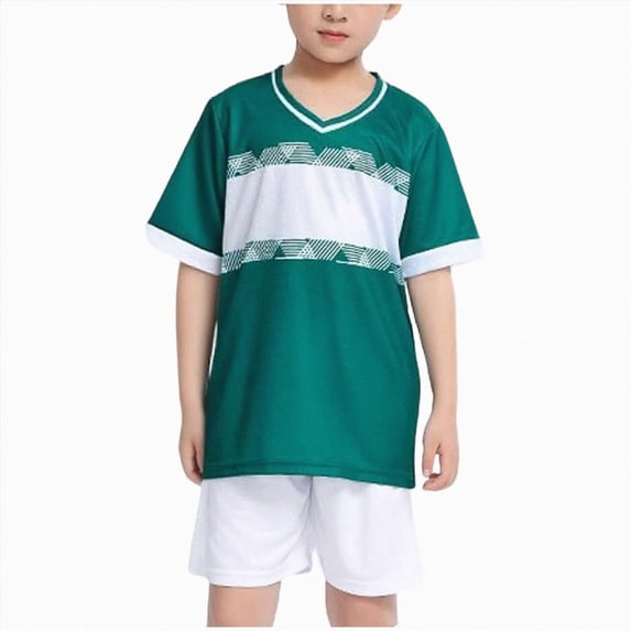 Ymyiu Children's Basketball Suit Set Boys Sport Suit Set 2 Piece Short Sleeve Graphic Tee Jogger Shorts for Boys 4T 5T(Grey, 4-5 Years)