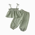thumbnail image 1 of Ymyiu Cute Girl Clothes Girls Zip Up Hooded T-Shirt and Pants Set for Toddler and Big Kids 4T 5T(Green, 4-5 Years), 1 of 4