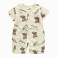 thumbnail image 1 of Ymyiu Funny Baby Bodysuit Unisex Baby Bodysuit Cute Infant Boy Or Girl 6 12 Months (Beige,6-12 Months), 1 of 4