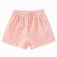 thumbnail image 1 of Ymyiu Girl Shorts Girls Shorts with Spandex Liner 2-In-1 Shorts Teen Girls with Pockets for Sports，Running，Athletic 12-18 Months (Pink,12-18 Months), 1 of 7
