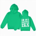 thumbnail image 1 of Ymyiu Girls' Hoodies Girls Hoodies Basic Pullover Hooded Sweatshirts Casual Outfits Fall Winter Clothes Size 6-7 Years(Green, 6-7 Years), 1 of 3