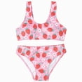 thumbnail image 1 of Ymyiu Kids Bikini Baby Girl Summer Swimsuit Toddler Girls Bikini Sets Infant Bathing Suit Beach Outfits Size 13-14 Years (Pink,13-14 Years), 1 of 6