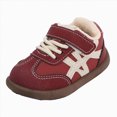 thumbnail image 1 of Ymyiu Little Girl Shoes Toddler Wide Toe Box Shoes Boys Barefoot Shoes Kids Walking Shoes Boy Sneakers Non-Slip Shoes Toddler Walking Shoes Comfort Size 10.5(Wine, Little Kids 10.5), 1 of 6