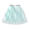 thumbnail image 1 of Ymyiu Newborn Tutu Skirt Toddler Tutu Skirt Kid Tulle Skirts Little Girl Short Skirt Girls Clothes 2T 3T (Blue,2-3 Years), 1 of 4