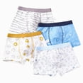 thumbnail image 1 of Ymyiu Panties Boy Boys Training Underwear Briefs Pants Toilet Underpants Padded Reusable Leak Resistant Feel Wet for Toddler Baby Size 12-14 Years(Blue, 12-14 Years), 1 of 3
