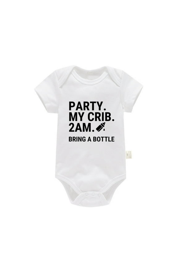 Short Sleeve Bodysuit Girl Baby One Piece Bodysuit Or Toddler T-Shirt Snowboarding Newborn Gift 3 6 Months (White,3-6 Months)