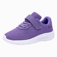 thumbnail image 1 of Ymyiu Sneakers for Toddler Girls Baby Boys Girls Walking Shoes Infant Sneakers Crib Shoes Breathable Lightweight Slip On Shoes Size 12(Purple, Little Kids 12), 1 of 9