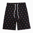thumbnail image 1 of Ymyiu Toddler Bathing Suit Boys Swim Trunks Toddler Swim Shorts Bathing Suit Kids Swimsuit Youth Swimwear Size 8-9 Years (Black,8-9 Years), 1 of 9