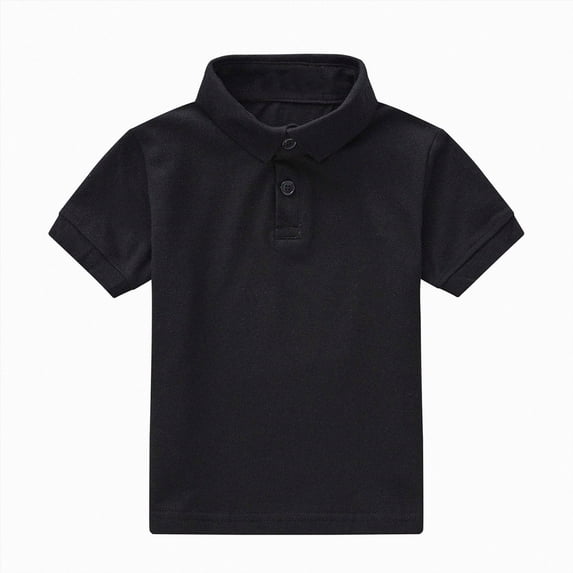 Ymyiu Toddler Boy Button Down Shirt Beach Shirt Tropical Short Sleeve Button Down Tops Size 7-8 Years(Black, 7-8 Years)