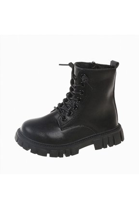 Toddler Fall Boots Boys Girls Ankle Boots Kid Shoes with Zipper Size 13.5(Black, Little Kids 13.5)
