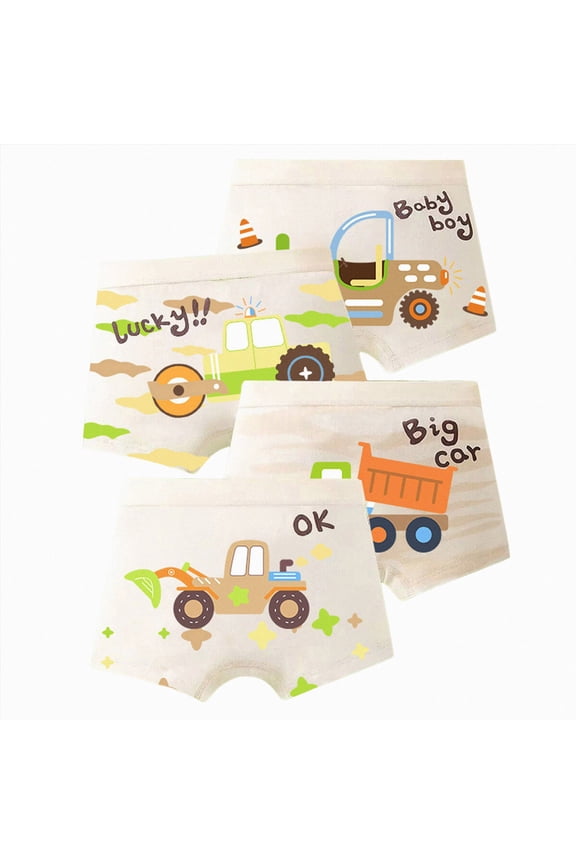 Toddler Training Underwear Boy Toddler Boys Underwear Briefs Padded Training Briefs Easy Pull Ups Size 12-15 Years(Beige, 12-15 Years)