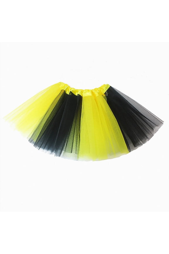 Tutu for Baby Girls Tutu for Toddler Girls Ballet Dance Skirt Princess Baby Kid Dress Up Size 2-8 Years (Black,2-8 Years)