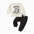 thumbnail image 1 of Ymyiu Winter Baby Girl Clothes Toddler Girl Fall Clothes: Soft Outfits Set Knit Top & Sweatpants 2pcs Cute Home Outdoor 18-24 Months(Black, 18-24 Months), 1 of 4