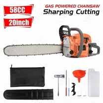 Ynce Gas Chainsaw,58-cc, 2-Cycle Engine, 20 Inch Chainsaw with Automatic Oiler, For Wood Cutting and Tree Pruning