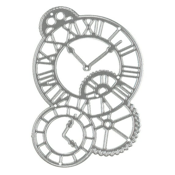 Ynlkorvg Die Cuts for Card Making Clearance, Metal Die Cutting Dies Stencil for Diy Scrapbooking Album Paper Card Decor Craft Tools Silver