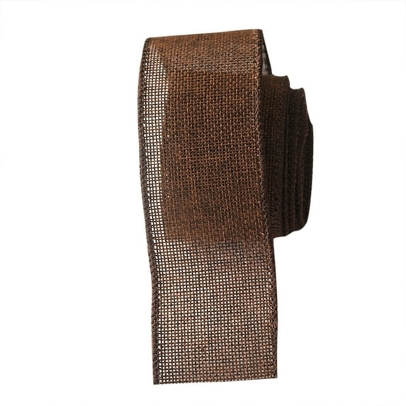 Ynlkorvg Ribbon Clearance, 5 Rolls Yard Independence Wire Edge Ribbon Patriotic Theme Ribbon Wrapping Paper Brown