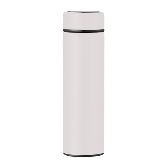 Ynlkorvg Thermos Cup Clearance, Stainless Steel Vacuum Flask Smart Kettle Lcd Screen Display Temperature Ornaments White
